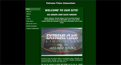 Desktop Screenshot of extremeclasslimo.com